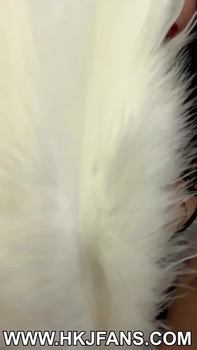 Hotkinkyjo as sexy maid fisting her ass in rubber gloves anal gape & prolapse