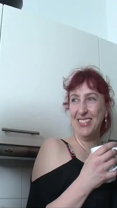 In the kitchen with the swinger couple