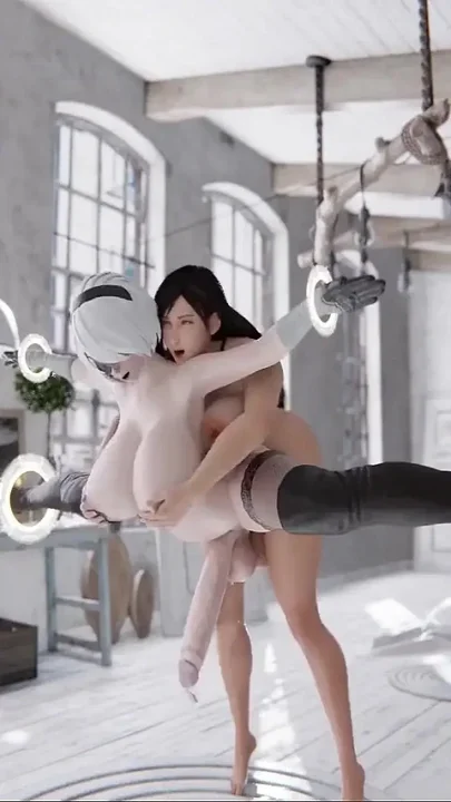 Tifa Fucking 2b Futa Shemale
