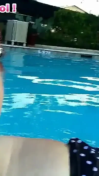 Nurse Vicki and Handsome Harry Are Having Fun Kissing in the Pool