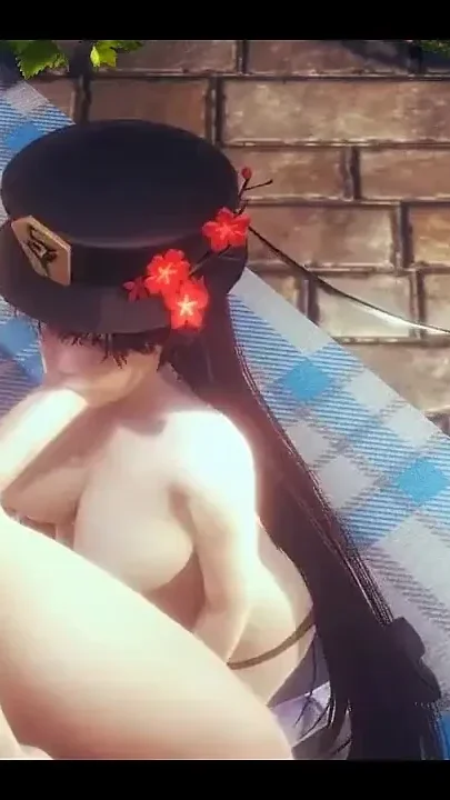 Genshin Impact Hentai - Hu Tao Blowjob and Fucked with Creampie Uncensored -
