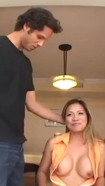 Hard anal impact for the Asian bitch