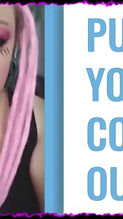 Straight Male JOI CEI Jerk It and Give Me Cummie Kisses