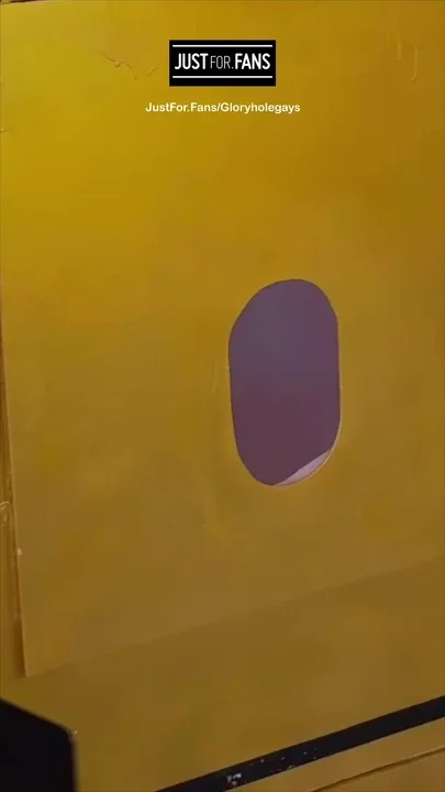 XL Cock at the Gloryhole Hot Cumshot Straight to the Mouth