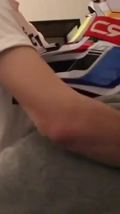 Gearhead in Mxhelmet Sucking Dick