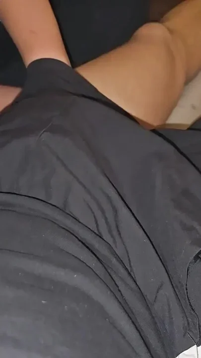 MILF Jerks off Young Cock Until He Cums Massively