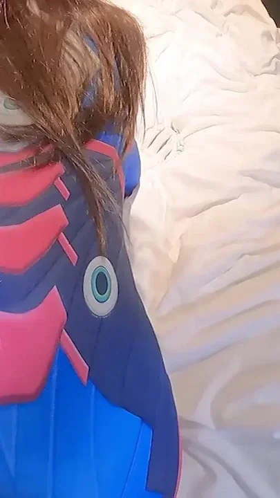 Overwatch Dva gets fucked Hentai Cosplayer crossdresser ladyboy part10 Clip 1