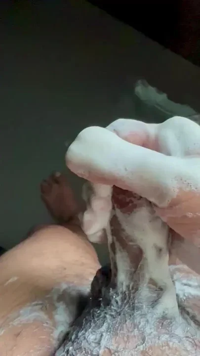 Playing with sexy dick and enjoying