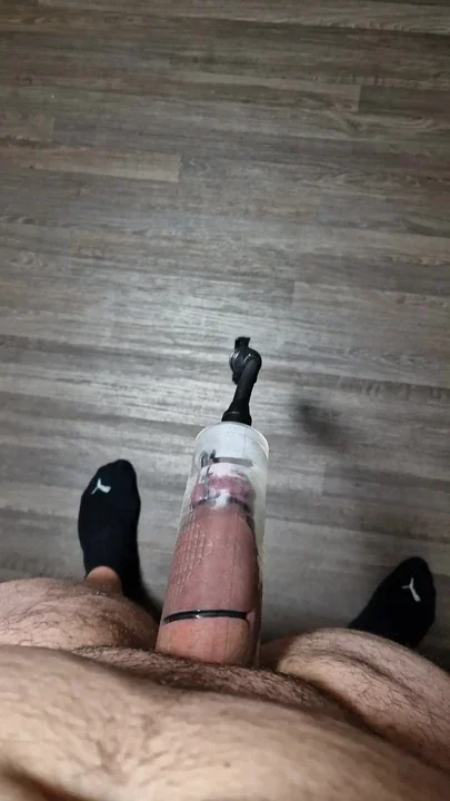 Inflated cock