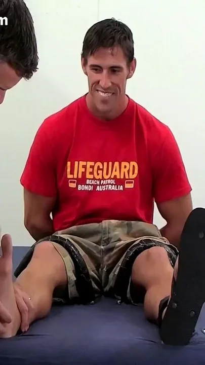Clark Tickled on the Tickling Table