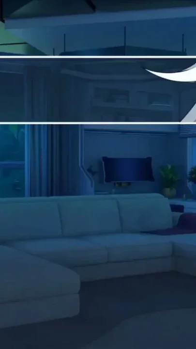 Rest from the intense galactic journey in a hotel room at THE SIMBIAMT Clip 1
