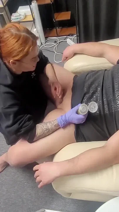 My Lover Came to My Work Just so I Could Give Him a Blowjob and a Prostate Massage
