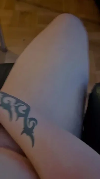 Naked in the sofa but whats on the tv
