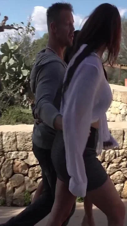 Two Hot Girls Let Themselves Be Pampered Outdoors