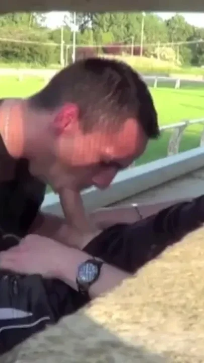 Fabien fucking a bad boy in football stadium