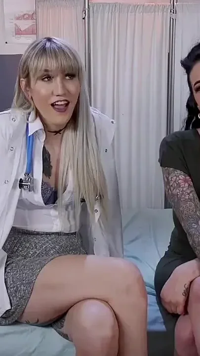 TS Lena Kelly's Anal Fertility Clinic Gets Arabelle Raphael Pregnant