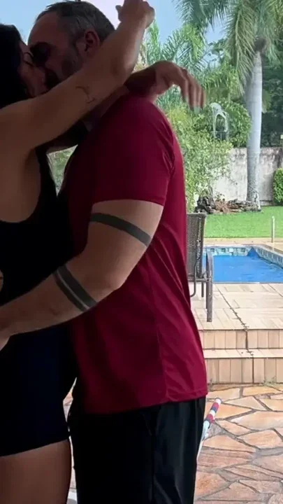 After the gym she couldn't resist and nursed me until milk came out Clip 1