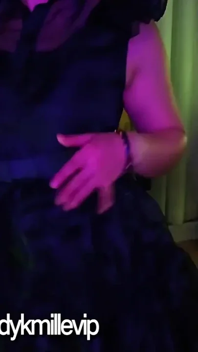 Hard Fucking Wednesday Addams Tight Pussy Creampie and Plug in Her Anus