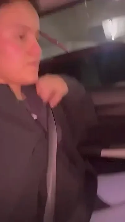 My Lover Plays with His Feet on the Pedals of His Car