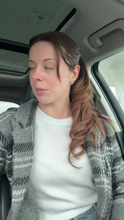 Trying Not to Cum Too Loud While I Pump My Gas
