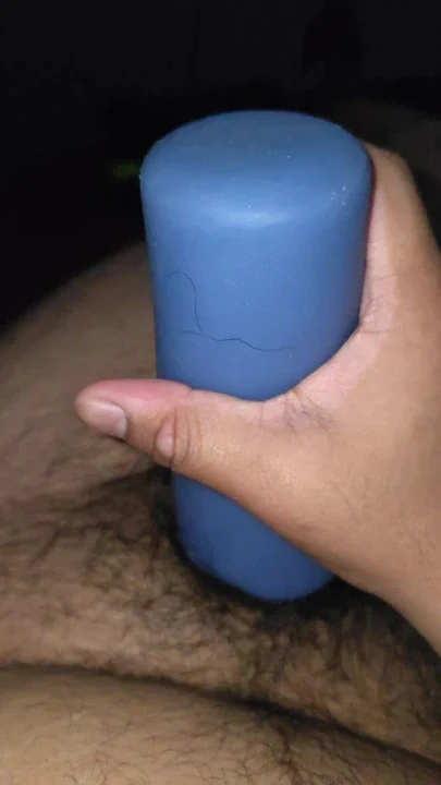 Horny with my Fleshlight toy