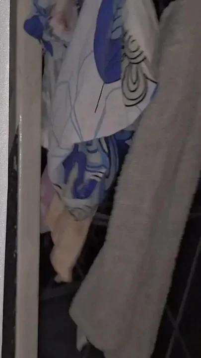 Naughty Housewife Showing off to Passers-by While Her Husband Works