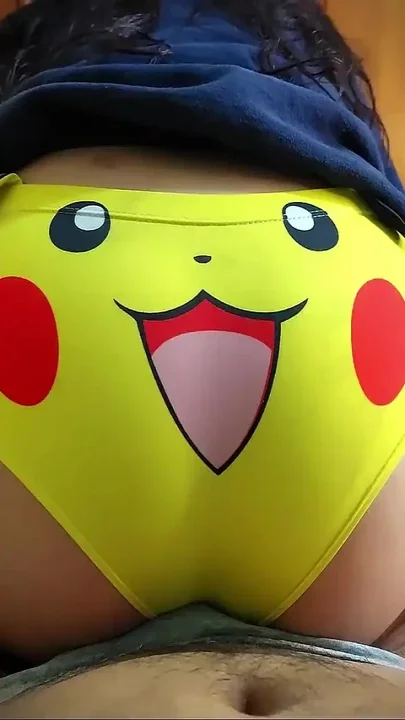 I Rubbed My Roommate's Cock with My Cute Panties to Make Him Horny