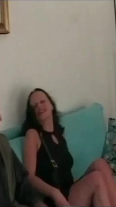 Shy Girl Goes Wild on the White Cock