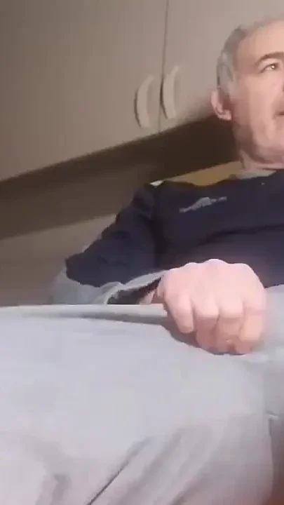 While I Masturbate My Cock with Passion My Chair Breaks