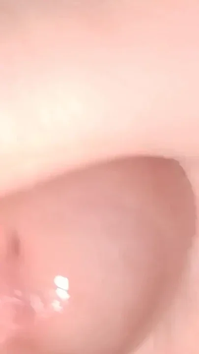 Big cock and cum of little sissy close-up Trying out new beautiful panties Clip 1