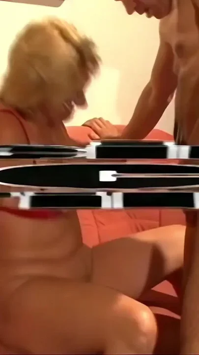 Mature Blonde MILF Over 40 Teases and Fucks Hard