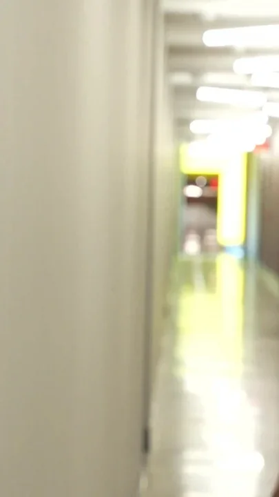 Smoking hot babe gets caught masturbating in the hotel staircase