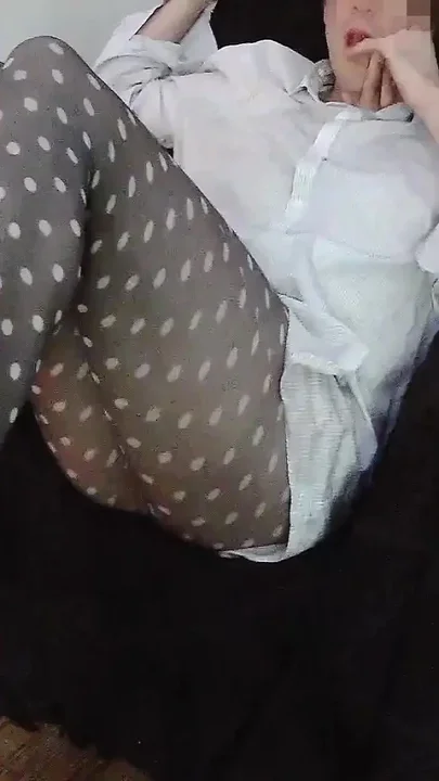 Blonde Whiteboy Sucking BBC Dildo in Hard-core Leggings