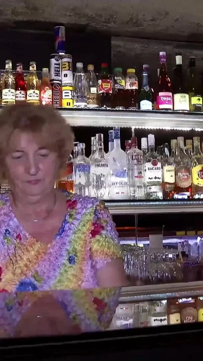 horny 79 years old grandma works in nightclub