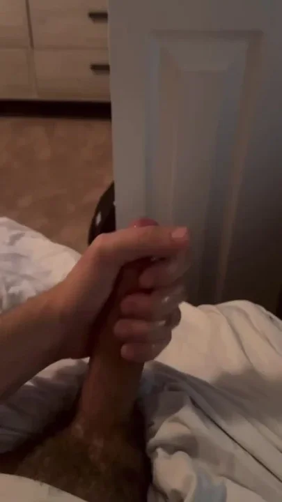 Moaning cumshot after my hot neighbor leaves