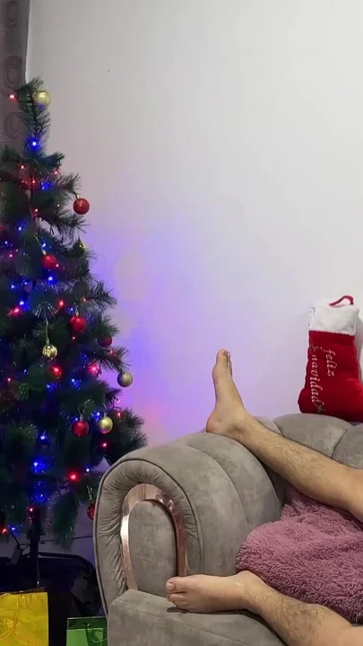 After I Put up the Christmas Tree My Fucking Stepsister Grabs My Balls and Puts