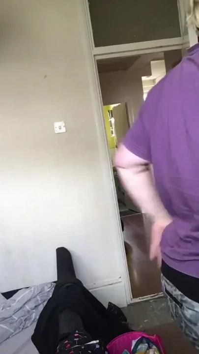 Bbwbootyful getting ready to go out with outdoor flashing