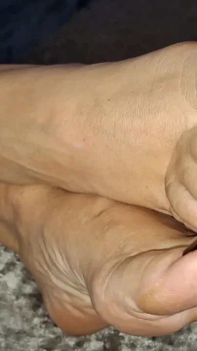 She likes to tease me with her soles and I always fall for it Clip 2