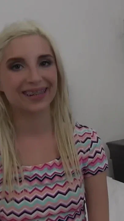 Don't let this cute blonde fool you she is not innocent
