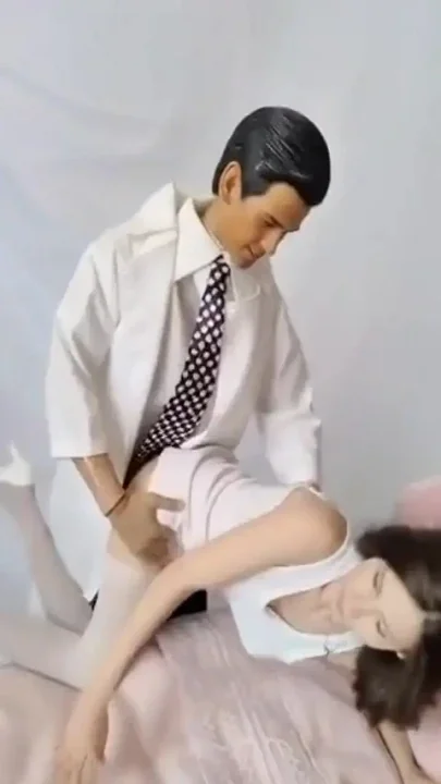 Cynthia and Some Guys on Bed