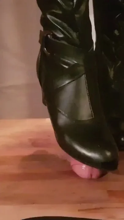 POV Trampling & Stomping with Full Weight in High Boots - Until Ejaculation -