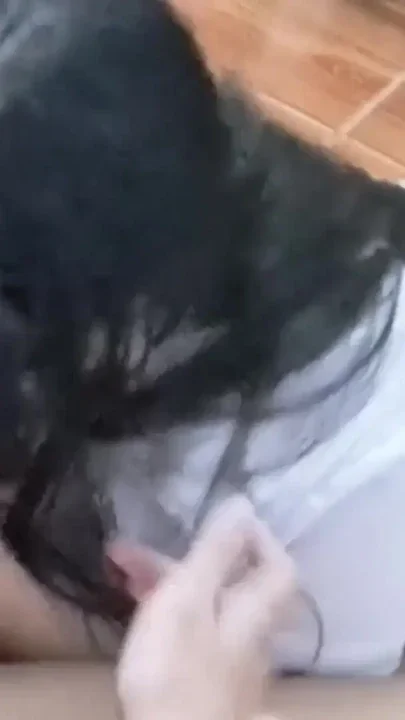 Thai student was hit by a milk raft Clip 2
