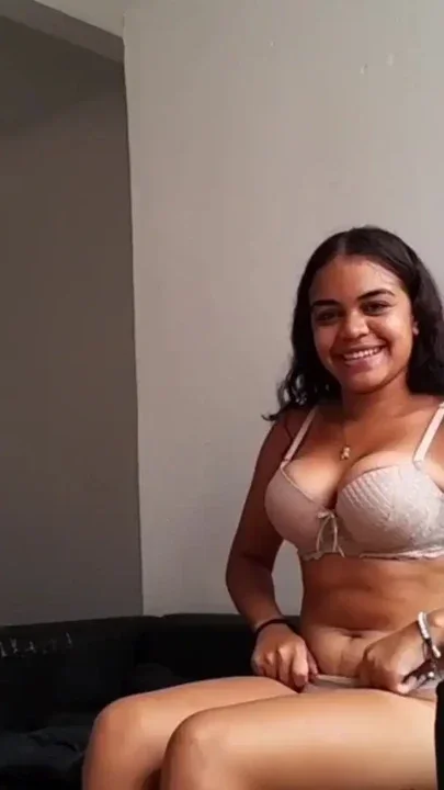 STEP-SIBLING GAMES - MY LATINA BRUNETTE STEPSISTER GETS NAKED AT MY HOUSE AND