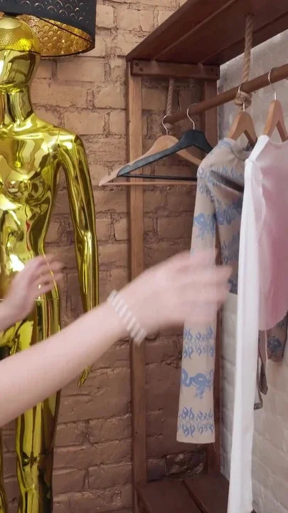 Masturbating During Clothes Fitting