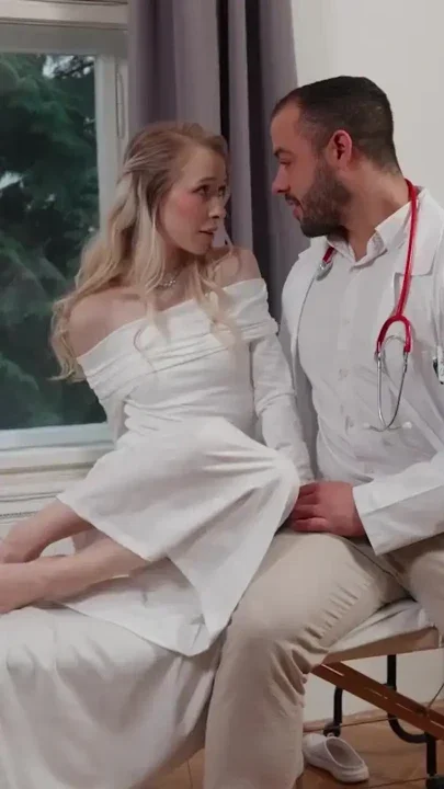 VIP4K The Beautiful Bride Nata Gold seduced her Doctor right before her Wedding Clip 1