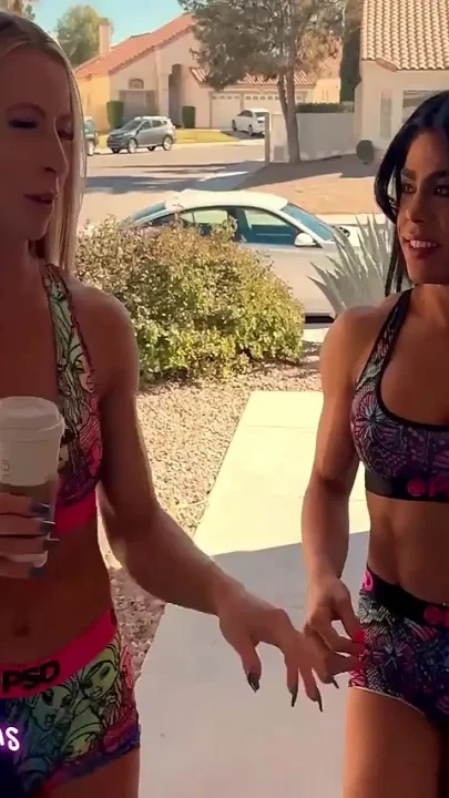 Fit Babes End Workout with Cardio Pegging