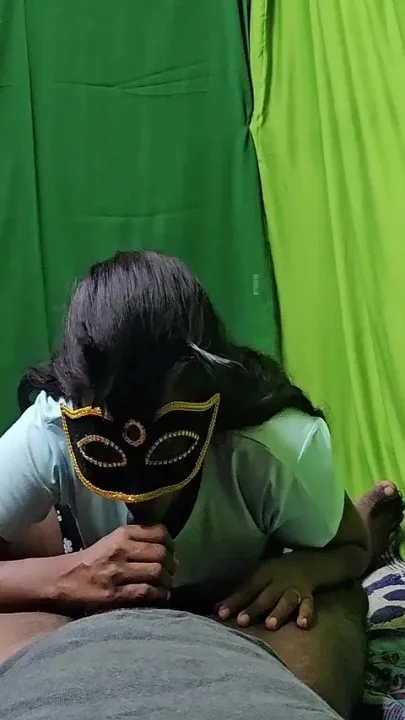 Tamil Wife Blowjob to Husband Friend