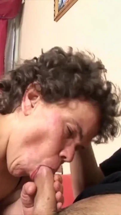 Skinny student fucks short milf and she moans loudly