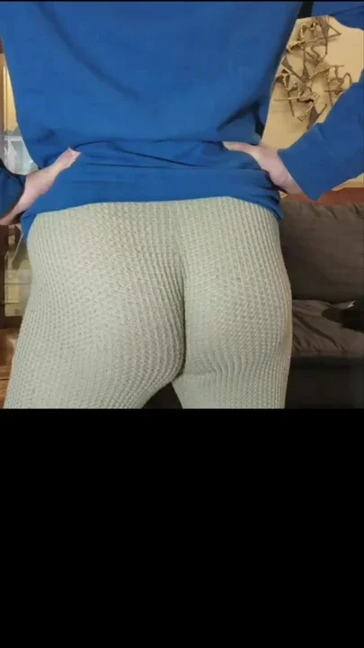 Transparent 4k clean try-on Tights pajamas and my sexy ass