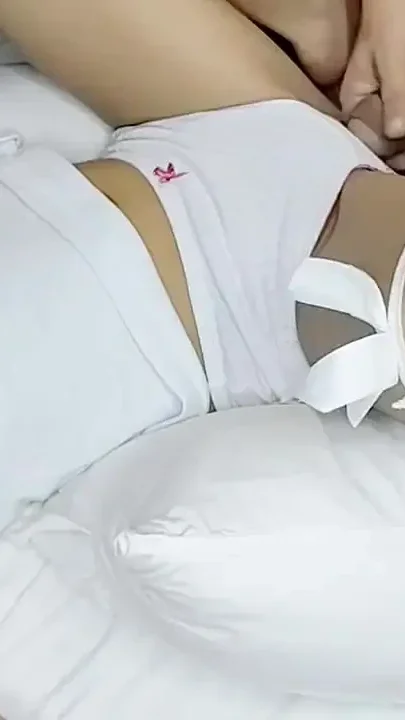 Barely Legal in Cute White Underwear Likes Huge Cocks